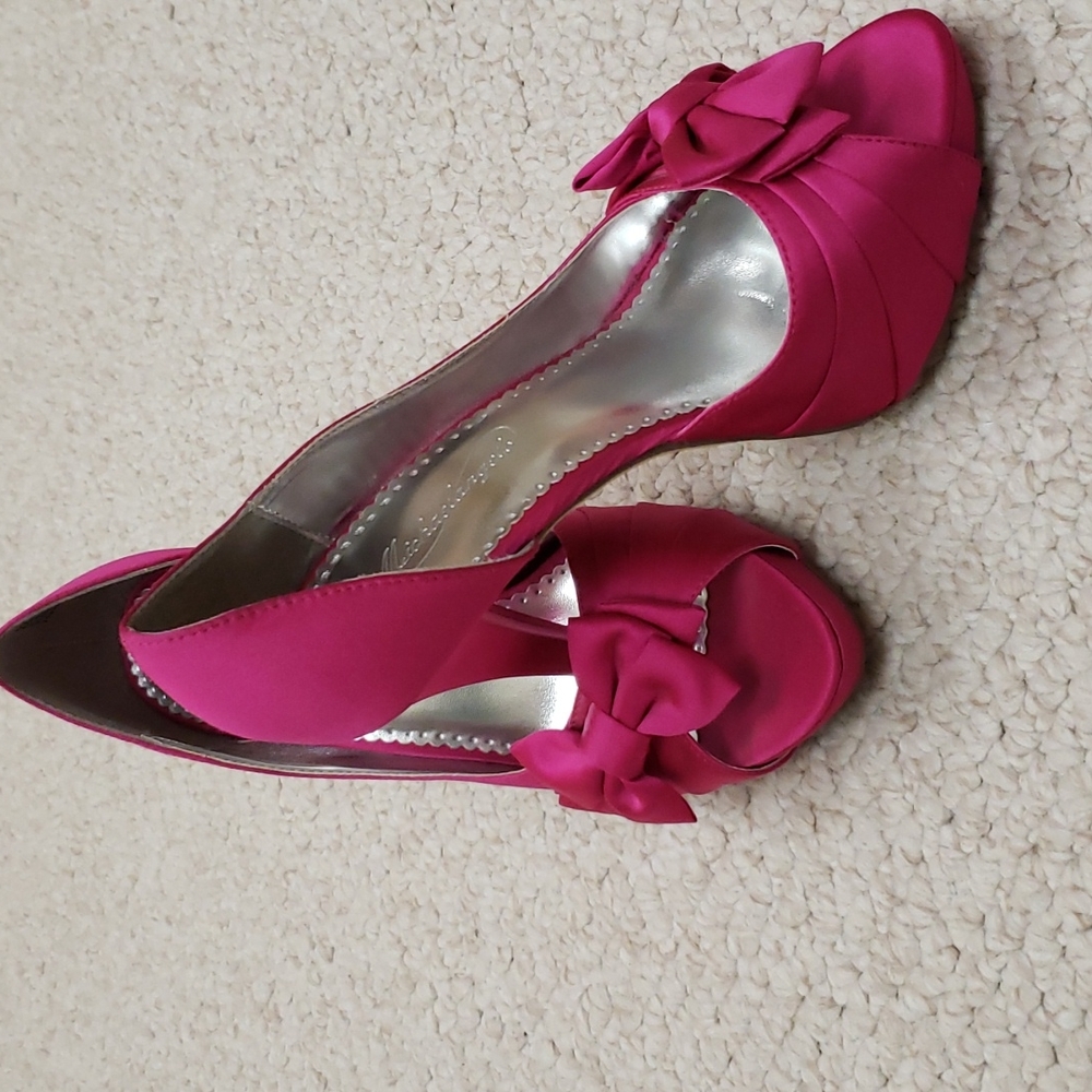 Pink heels